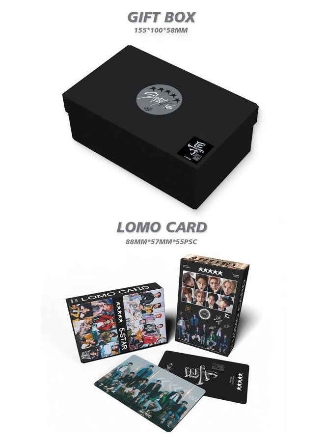 Stray Kids New Al 5-STAR Gift Box With Lomo Cards, Acrylic Stand, Hand Account Tape, Keychain, Lanyard, Stickers, Photo Card - Image 2