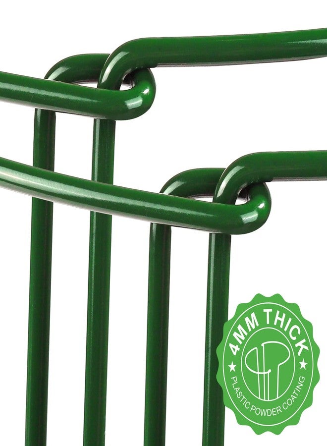 LEOBRO Plant Support Stakes, 8PCS Peony Cages and Supports, Peony Cage, Plant Support Plant Stakes for Outdoor Plants, Garden Stakes for Peony, Tomato, Monstera Plant, 9.8" W x 15.7" H - Image 3
