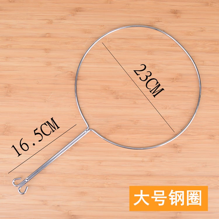 Hong Kong Style Milk Tea Filter Bag Set Large steel ring