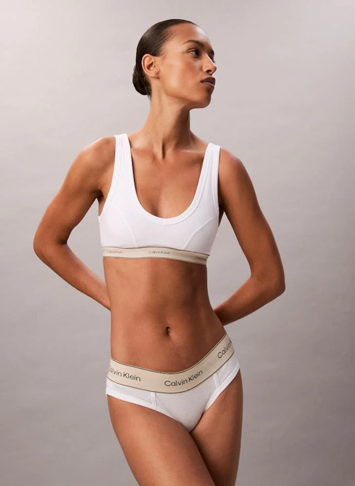 CALVIN KLEIN Logo Band Swim Bottom Bikini