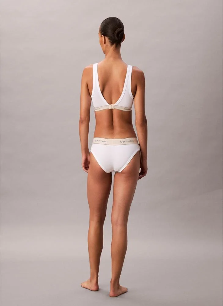 CALVIN KLEIN Logo Band Swim Bottom Bikini
