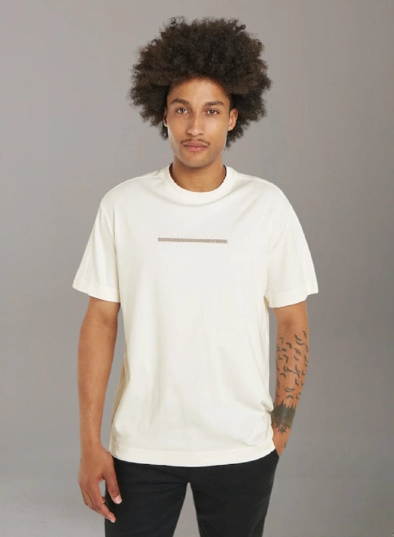 CALVIN KLEIN Cotton Logo T-shirt - Image 1