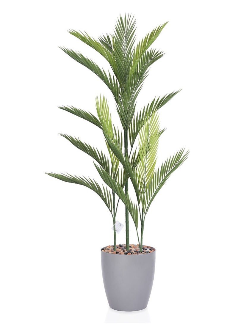 تالا نخلة أريكا صناعية بارتفاع 115 سم – مظهر استوائي أنيق لديكور المنزل أو المكتب - Image 1