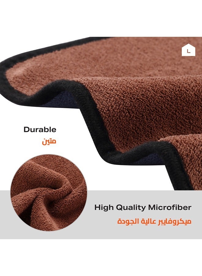 LAWAZIM 6-Piece Car Cleaning Wipers 30x30cm - Image 3