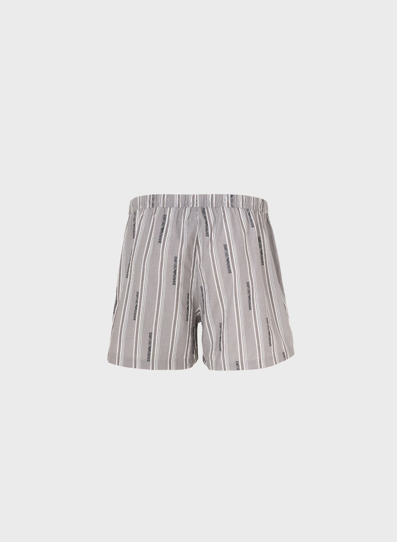 EMPORIO ARMANI Casual Stripe Boxers - Image 2