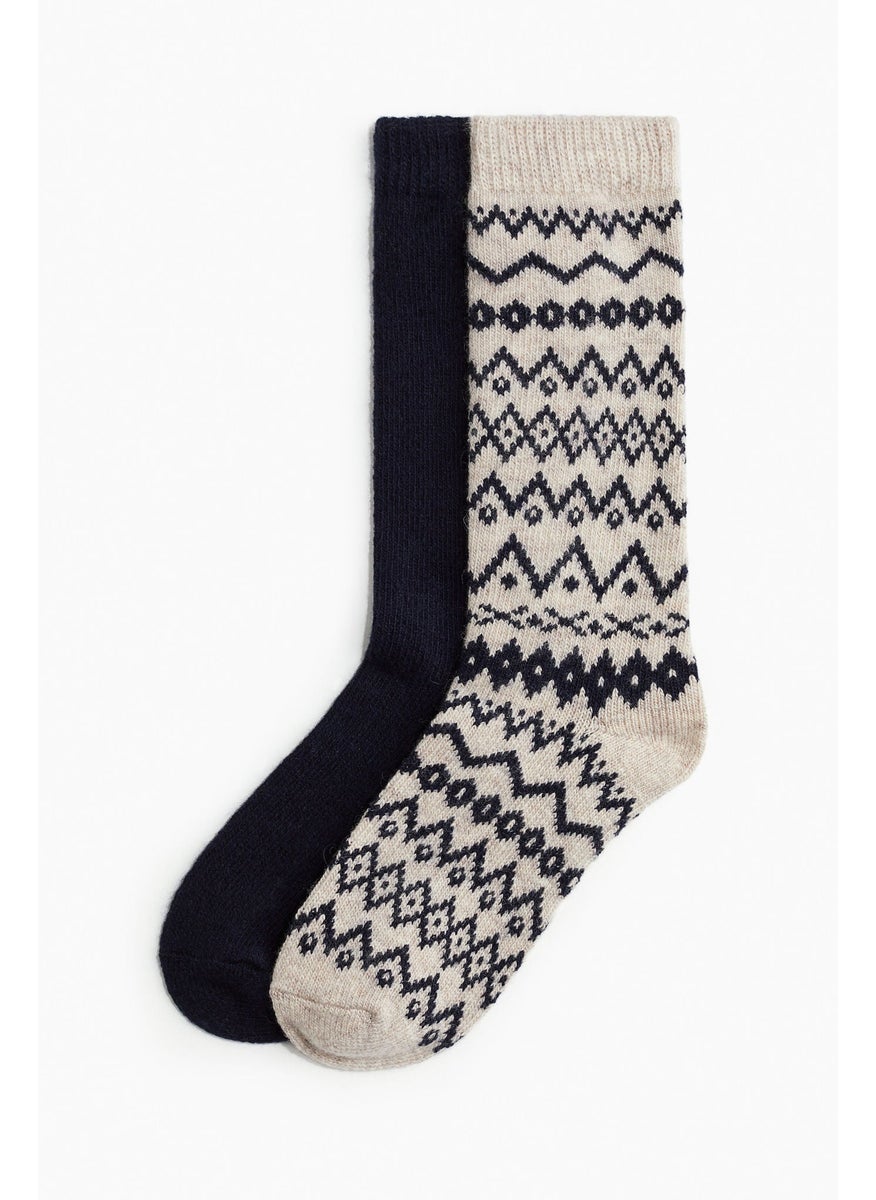 H&M - 2-Pack Socks - Image 1