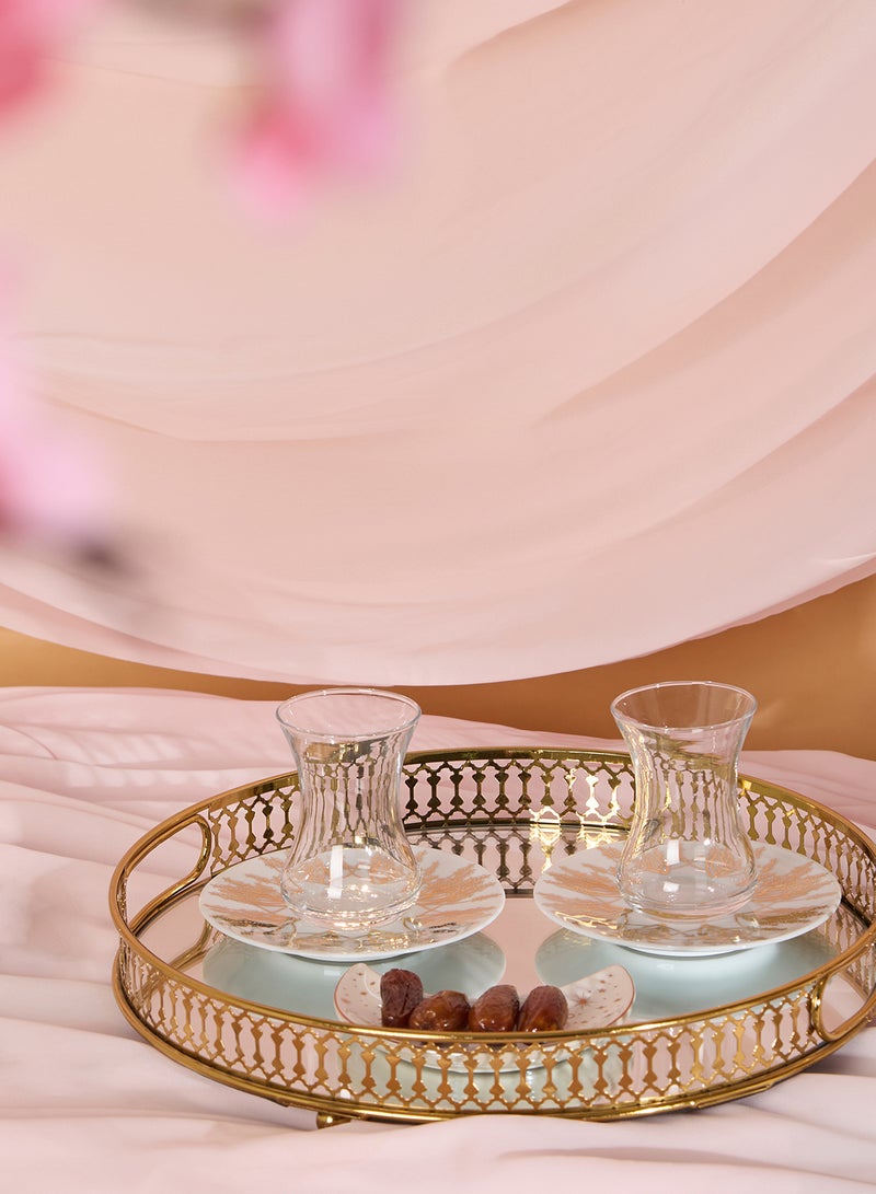 Silsal Tamrah Istikanah & Saucer Branch Set Of 2 - Image 1