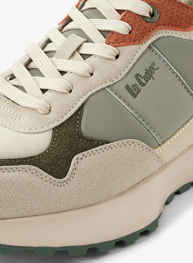 Lee Cooper GREEN Men Lace-Up Sneakers for Men | Best Price UAE