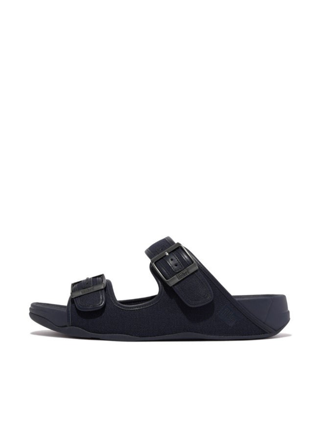 FitFlop صندل جوج موك للرجال من فيت فلوب بمشبك من القماش GD6-399 باللون الأزرق الداكن - Image 1