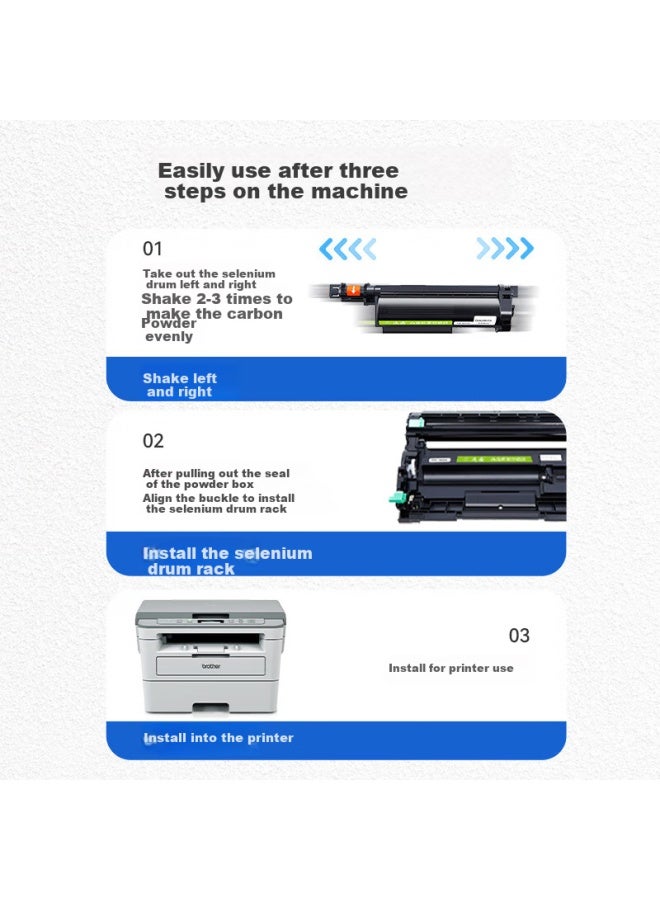 Liansheng B7520dw Toner Cartridge Rack, Compatible With Brother Dcp-b7520dw Printer, Dedicated Toner Cartridge Rack For Ink Cartridges And Toner Powder - Image 2