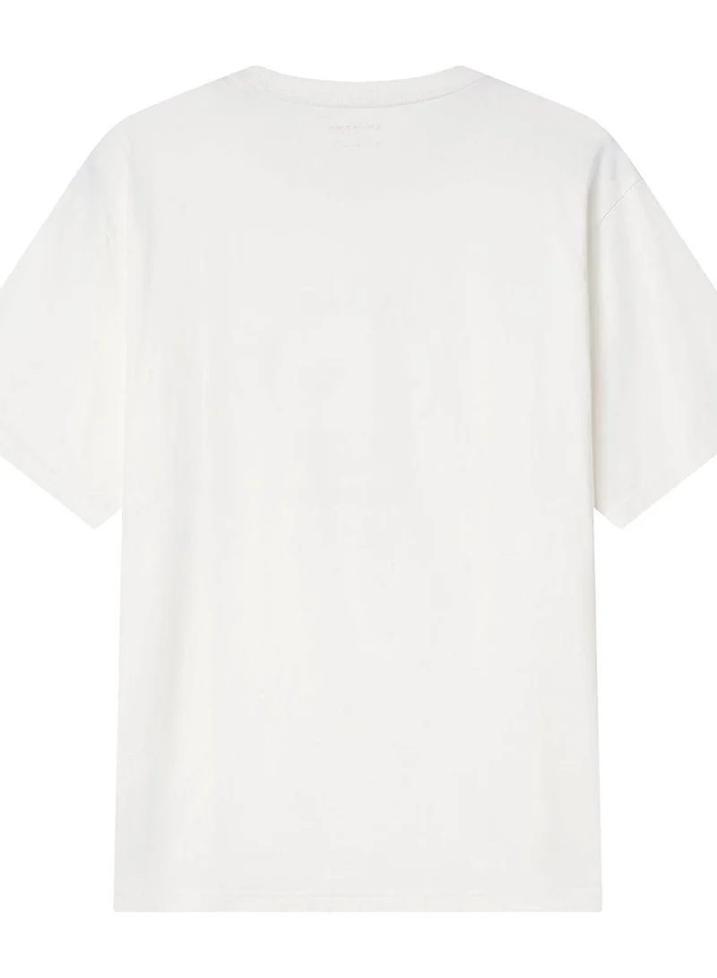 Giordano  Men's Chiikawa Printed Cotton Blend Relaxed Tee for Men | Best Price UAE