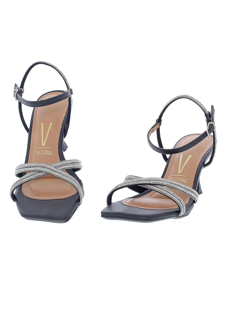Vizzano Black Vizzano Women’s Backstrap Sandals – Secure Fit with Comfortable Everyday Design for Women | Best Price UAE