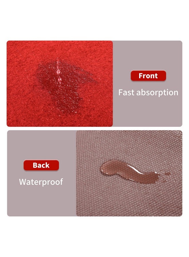 HOMBYS HOMBYS 450 GSM Extra Thick Red Carpet Runner for Partys & Events 3x10 ft, Non-Slip Rubber Backed Aisle Runway Rug for Step, Proposal & Wedding Decorations, Hollywood Oscars Runway, (Red, 3x10 ft)  - Image 4