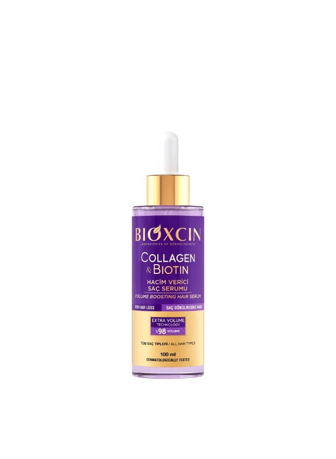 Bioxcin Collagen & Biotin Volume Boosting Hair Serum 100ML - Image 1