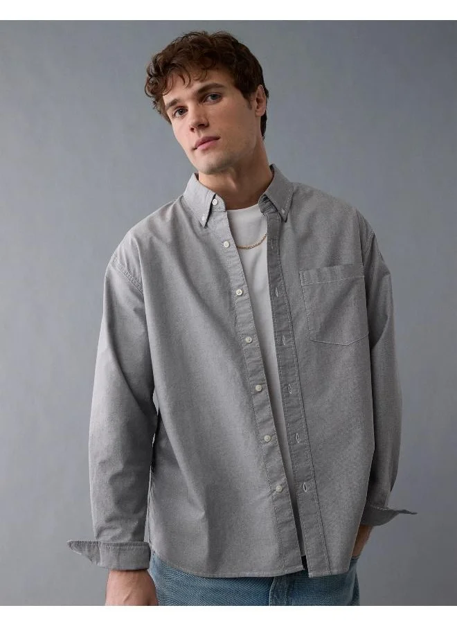 American Eagle AE Everyday Oxford Button-Up Shirt