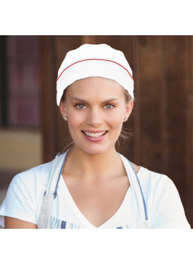 Fyntave 3 Pcs Adjustable Chef Hat Reusable Kitchen Cooking Hat Food Service Mesh Cap Cooking Chef Hair Nets Restaurant Beanie - Image 5