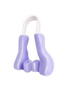 AS SEEN ON TV Nose Shaping Clip, Nose Up Lifting Shaper Clip, Pain Free Nose Bridge Straightener Corrector, Silicone Nose Lifter Beauty Clip Tools For Wide Nose, Low Nose, Curved Nose, Big Nose, (Purple)  - Image 1
