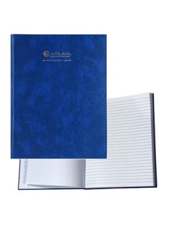 ATLAS 9x7 Inch Size Manuscript Lined Register Book 192 Pages  - Image 1