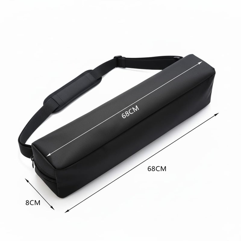 Aklima Tripod Bag Case 68x10x10 cm | Nylon Slim Tripod Carry Bag for 26 Inch Camera Tripod, 12 Inch Ring Light Stand, 2 Feet Tripod Stand Carrying Case for Travel & Photography Accessories (Black) - Image 5