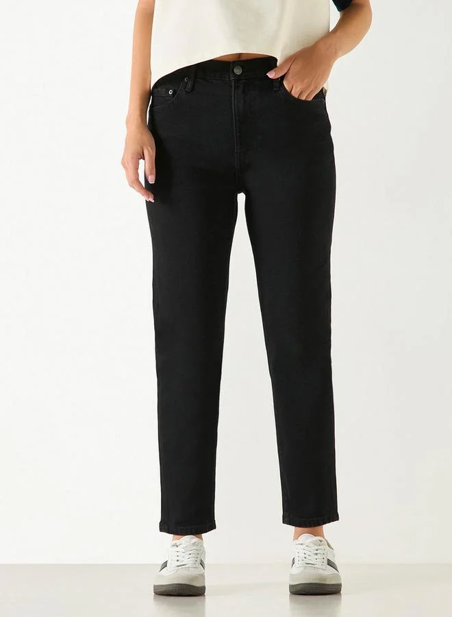 Lee Cooper Regular Fit Jeans with Pockets