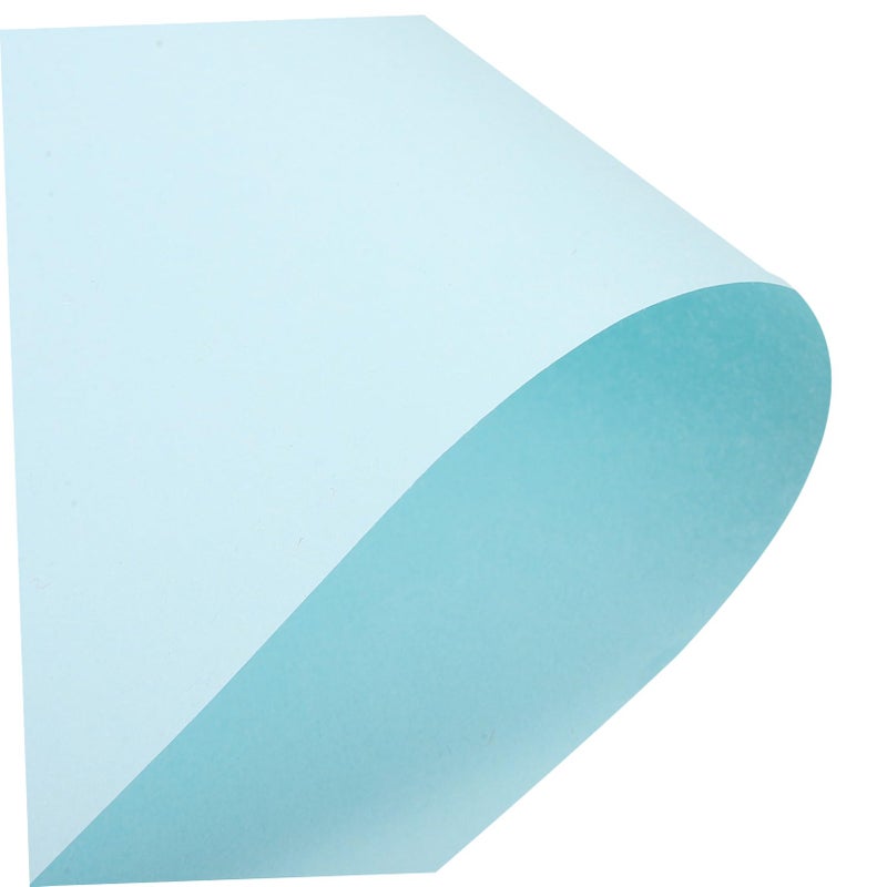 Multipurpose Printing Paper 100 Sheets Sky Blue For Crafts Typing Office School Supplies - Image 4
