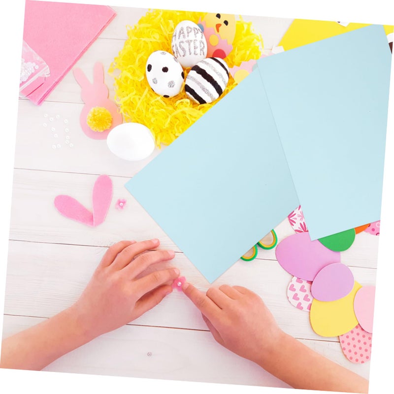 Multipurpose Printing Paper 100 Sheets Sky Blue For Crafts Typing Office School Supplies - Image 5