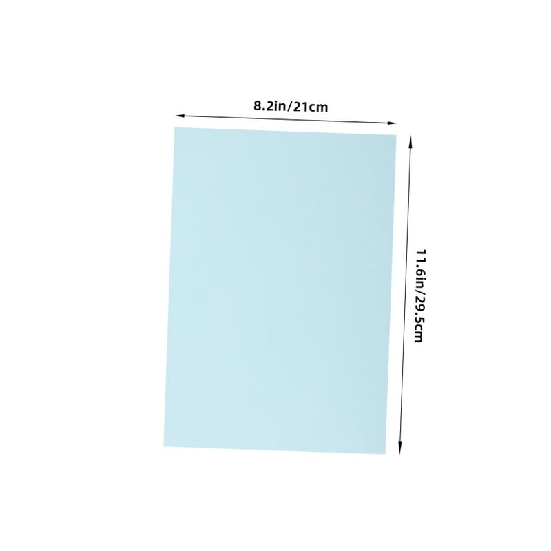 Multipurpose Printing Paper 100 Sheets Sky Blue For Crafts Typing Office School Supplies - Image 3