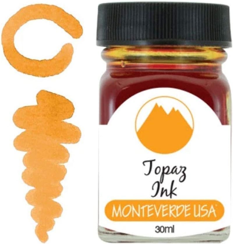 Monteverde Topaz Ink Bottle, 30ml - G309TO