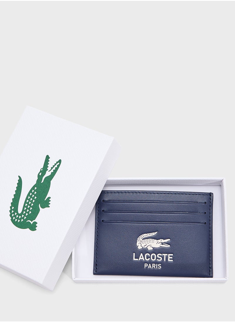LACOSTE - Monogram Multi Slot Card Holder - Image 1
