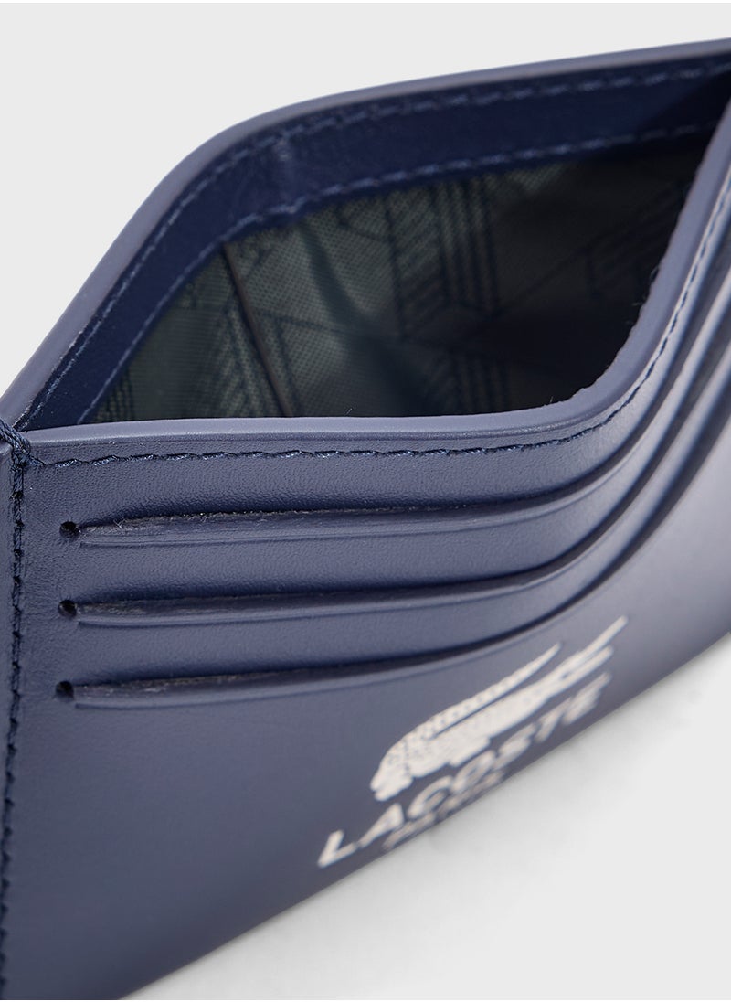 LACOSTE Monogram Multi Slot Card Holder  - Image 5