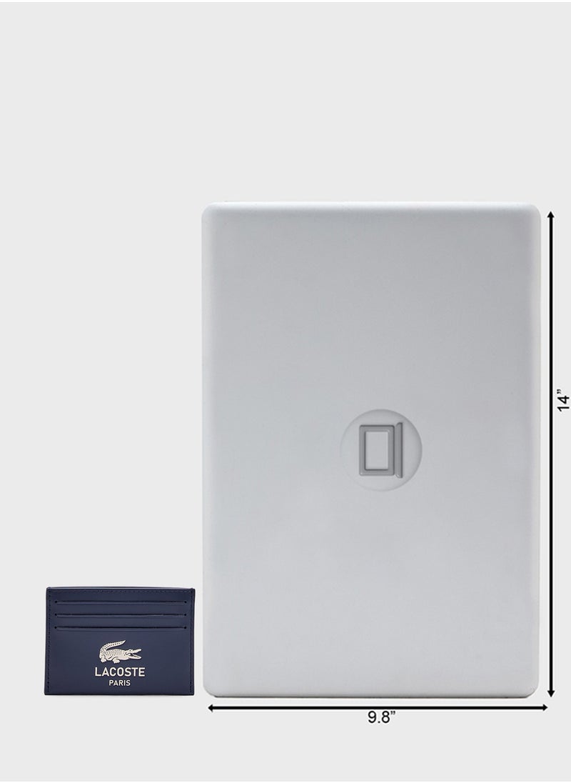 LACOSTE - Monogram Multi Slot Card Holder - Image 1