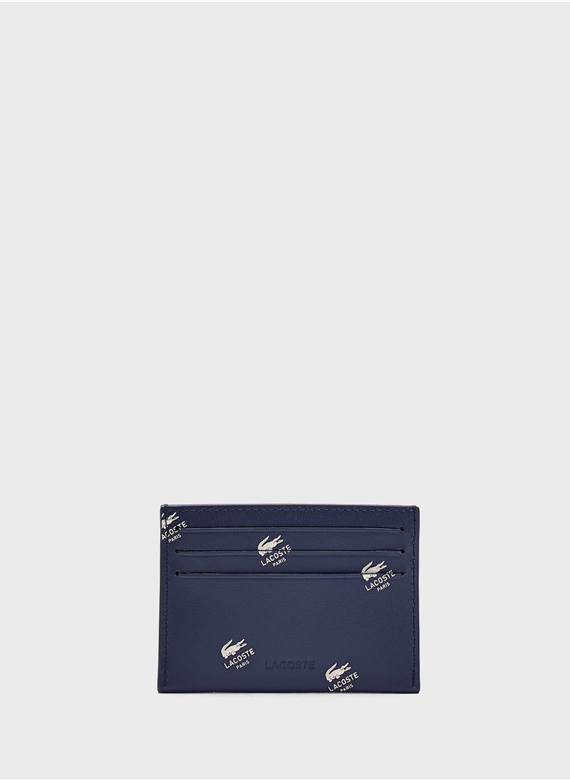 LACOSTE Monogram Multi Slot Card Holder  - Image 2