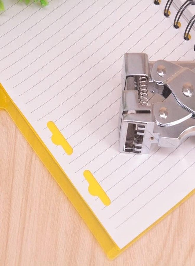 لو شي مثقب LUOSHI على شكل حرف T، مصنوع من الفولاذ المتين، يُستخدم لثقب علاقات الملابس، وثقب الثقوب على شكل فراشة، وثقب بطاقات الهوية للبلاستيك والكرتون والشارات والملصقات. - Image 2