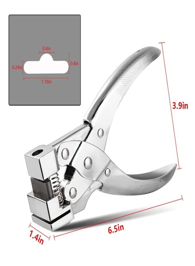 لو شي مثقب LUOSHI على شكل حرف T، مصنوع من الفولاذ المتين، يُستخدم لثقب علاقات الملابس، وثقب الثقوب على شكل فراشة، وثقب بطاقات الهوية للبلاستيك والكرتون والشارات والملصقات. - Image 5