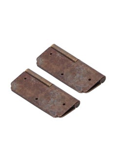 Thoraya 2Set Square Hinge 6cm Chinese Antique Cabinet Hinge Furniture Hardware Accessories  - Image 3