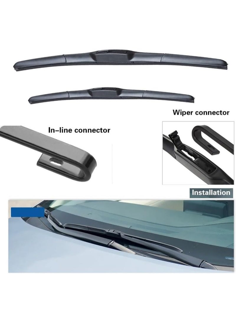 Elshafey front Windshield Wiper Blades for Mini cooper hatchback F56 F55 F57 2014-2017 - Image 3
