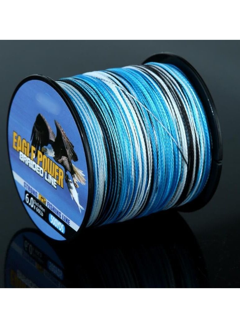 SAMDELY  300M Super Strong Braided Fishing Line Super Saltwater 4 Strands 300YDS 60 LB Abrasion Resistant No Stretch - Image 1