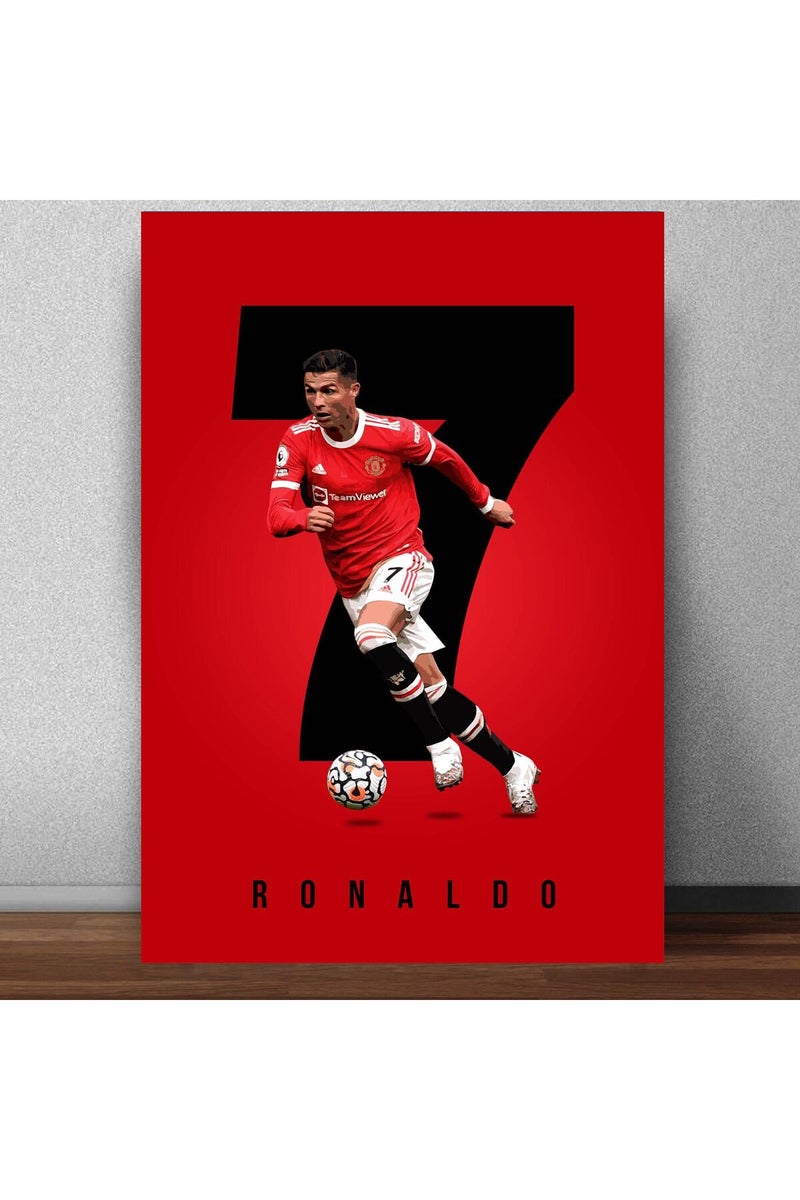 GRAY WALL ALAYRA - Ronaldo Manchester New 2 Poster For Room & Office (13 Inch X 19 Inch, Rolled) - Image 1