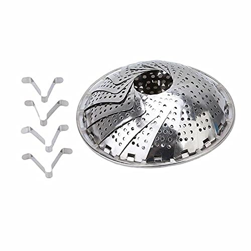 BIG CART Stainless Still Steamer Basket vegitable Basket Steamer Basket for Food - Image 4