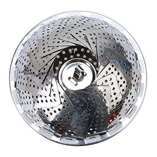 BIG CART Stainless Still Steamer Basket vegitable Basket Steamer Basket for Food - Image 5