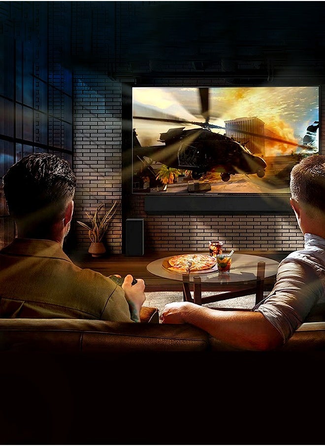 سرين - 65 شاشة QLED ذكية بدون إطار - 4K Smart - نظام تشغيل Web Os مع جهاز تحكم سحري - SRET-65S4KWQ1 - Image 1