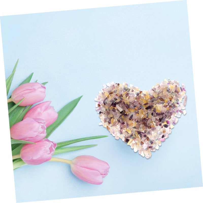 حصى مختلط مصقول طبيعي لتزيين أحواض الأسماك وزهور المزهريات وتررم حشو أحجار زخرفية - Image 5