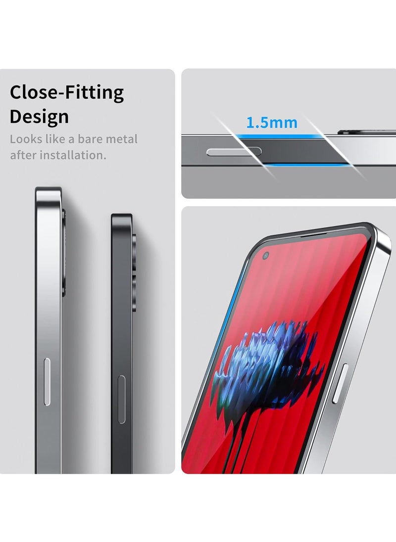 Generic - Case For Nothing Phone 1, Aluminum Metal Bumper Frame Slim and Back Shock Protective - Image 1