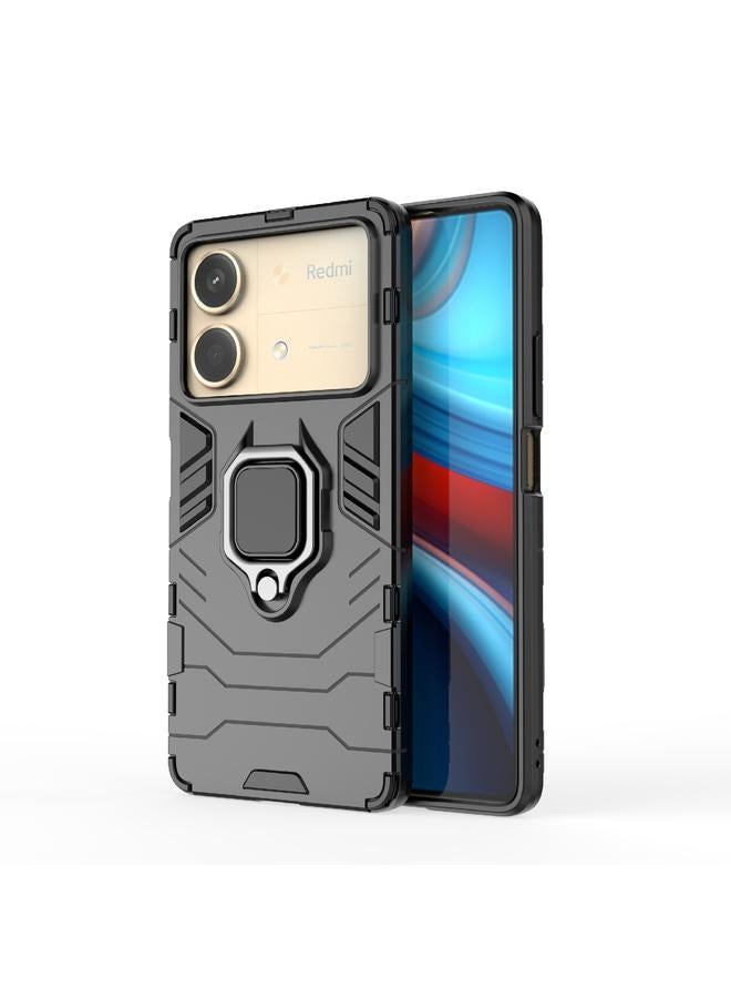 erorex Case For Xiaomi Redmi Note 13R Pro 5G Shockproof PC + TPU Holder Phone Case - Image 1
