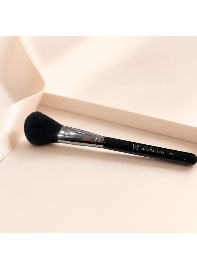 Blush Brush for Face – Soft Makeup Brush for Powder & Cream Blush – Fluffy Face Brush for Smooth Blending, Natural Finish & Even Application – Milana Leesa - Image 2