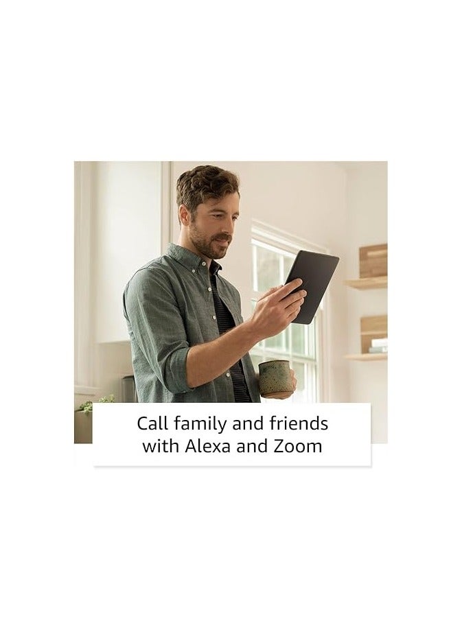 ريبنيو جهاز لوحي fire HD 8 PLUS بشاشة مقاس 8 بوصة تدعم HD مزود بمساحة تخزين 32 جيكا بايت مع معالج أسرع بنسبة 30% مصمم للترفيه المحمول (اسود اصدار حديث) - Image 2