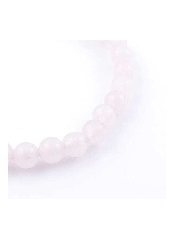 Elastic Bracelet with Natural Stones in Various Sizes and Stones