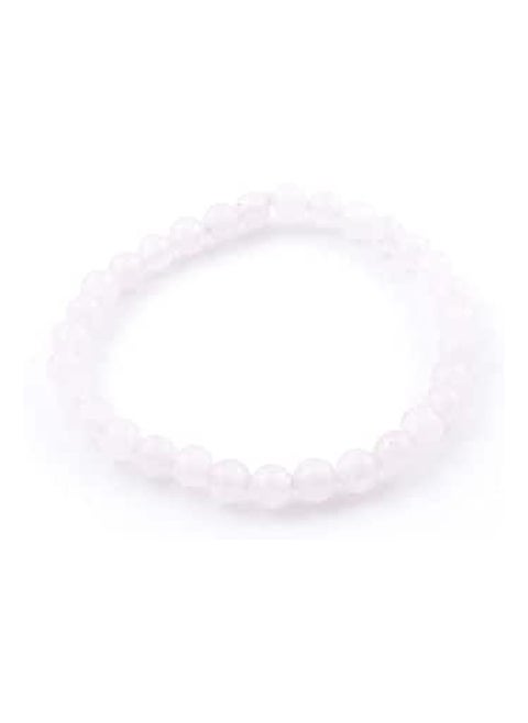 Elastic Bracelet with Natural Stones in Various Sizes and Stones