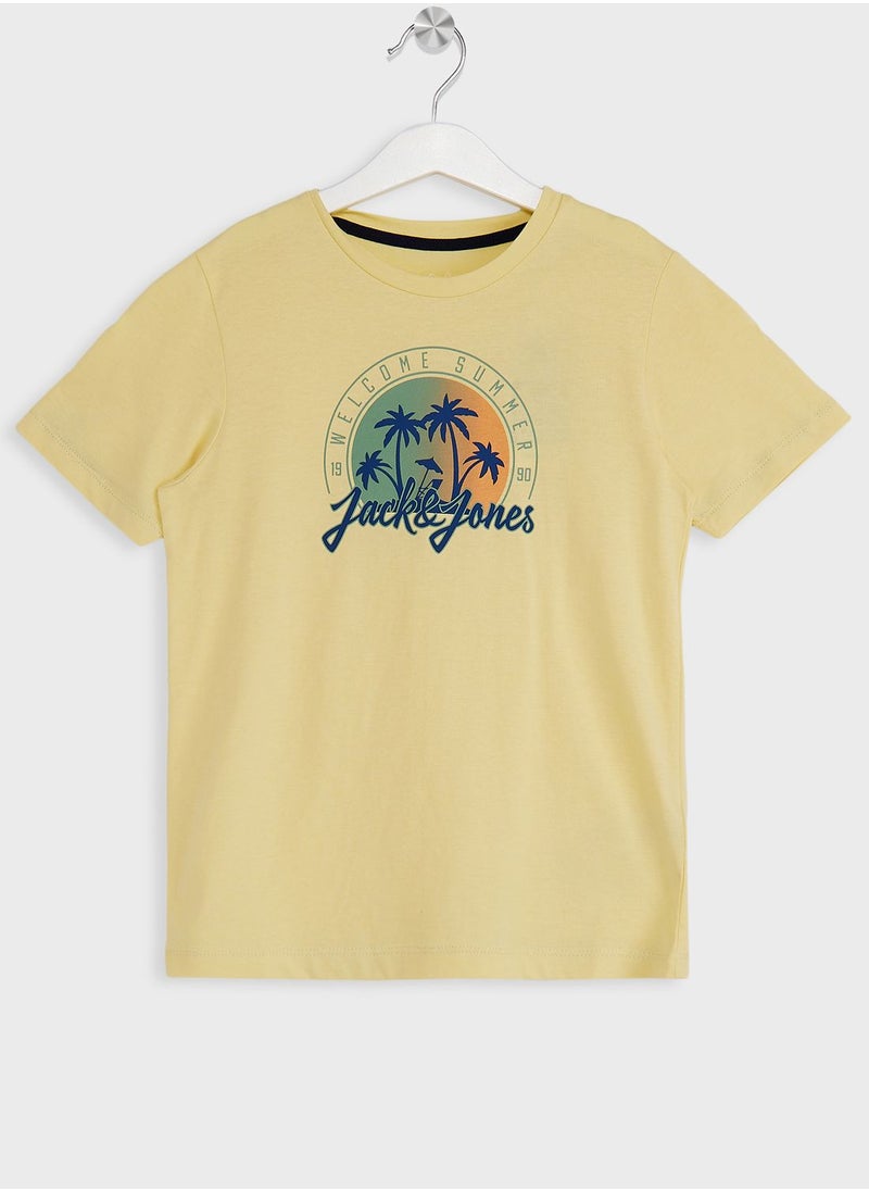 Jack & Jones Junior - Youth Graphic T-Shirt - Image 1