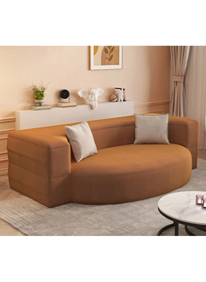 Modern Curved Foldable Sofa Bed - Image 1